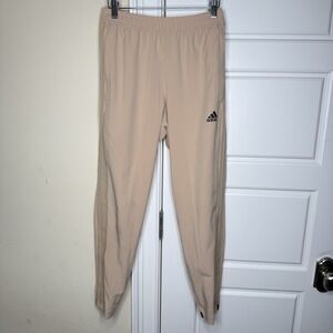 Adidas Tiro 7/8 Woven Pants Men's Small Magic Beige Soccer Football Tapered Leg